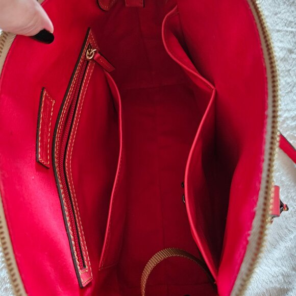 Dooney and Bourke Domed Leather Satchel - Picture 11 of 15